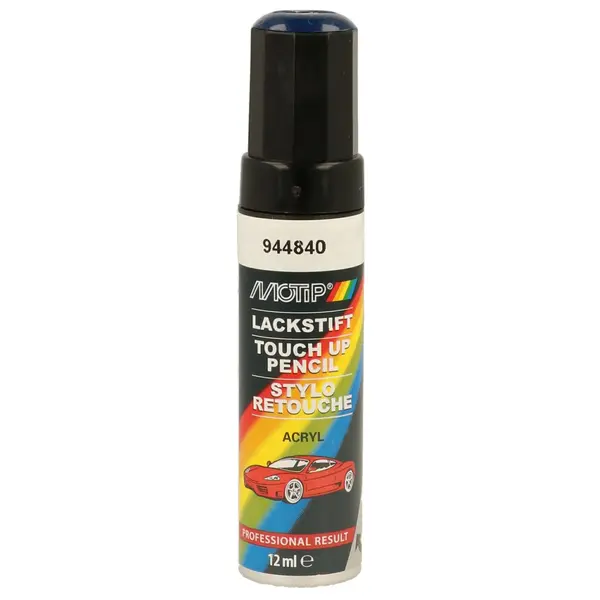 Vopsea auto MOTIP KOMPAKT CAR PAINT white high gloss 12 ml 945600