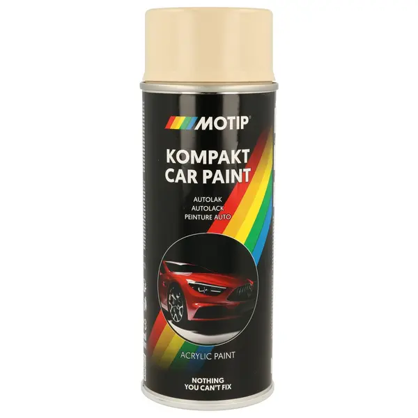 Vopsea auto MOTIP KOMPAKT CAR PAINT white high gloss 400 ml 46250