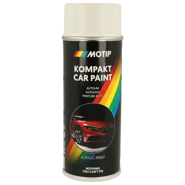 Vopsea auto MOTIP KOMPAKT CAR PAINT white high gloss 400 ml 45360