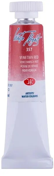 Vopsea de acuarelă Nevskaya Palitra Leningrad Nopți albe - 357, Roșu venețian, 10 ml