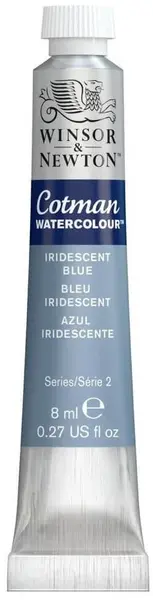 Vopsea de acuarelă Winsor & Newton Cotman - Albastru perlat, 8 ml
