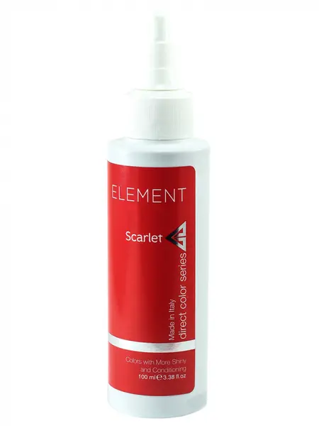 Vopsea de par Demipermanenta Profesionala ELEMENT Scarlet - 100 Ml
