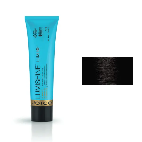Vopsea de par permanenta Joico LumiShine Lumi10 1N 74ml