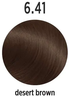 Vopsea de par Profesionala ELEMENT 6.41, 120 ml (2x60 ml) Desert Brown