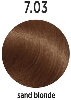 Vopsea de par Profesionala ELEMENT 7.03, 100 Ml, Sand Blonde