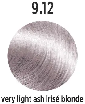 Vopsea de par profesionala ELEMENT 9.12 Very Light Ash Irise Blonde 100ml