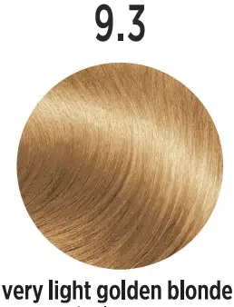 Vopsea de par Profesionala ELEMENT 9.3, 100 Ml, Very Light Golden Blonde