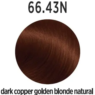 Vopsea de par Profesionala ELEMENT Dark Cooper Golden Blonde Natural 66.43N - 100 Ml