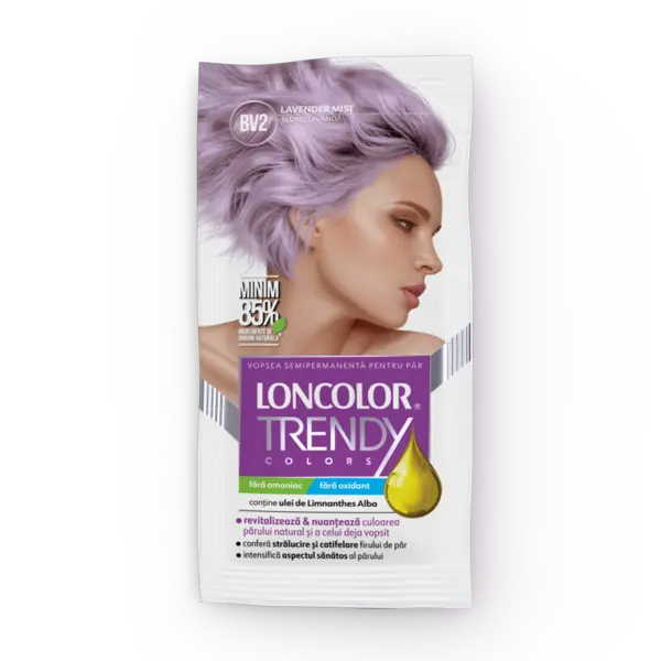Vopsea de par semi-permanenta Trendy Colors BV2, 50ml, Loncolor