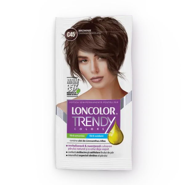Vopsea de par semi-permanenta Trendy Colors C45, 50ml, Loncolor