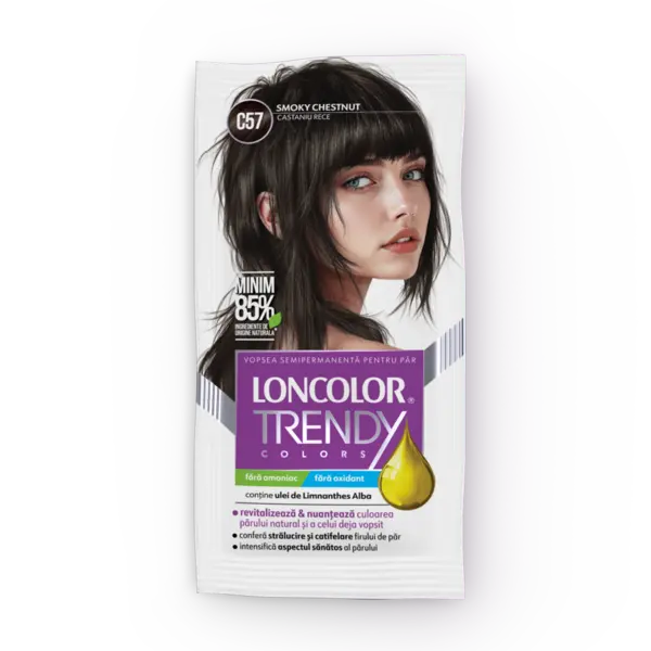 Vopsea de par semi-permanenta Trendy Colors C57, 50ml, Loncolor