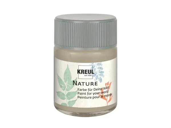 Vopsea eco Nature Kreul pe baza de apa, 50 ml,12 culori