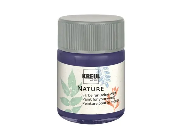 Vopsea eco Nature Kreul pe baza de apa, 50 ml,12 culori