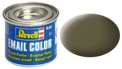 Vopsea email Revell - verde, mat (R32146)