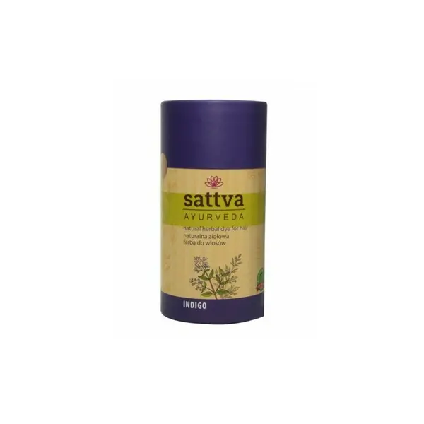 Vopsea Henna Indigo 150gr, Sattva Ayurveda