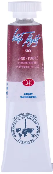Vopsea pentru acuarelă Nevskaya Palitra Leningrad White Nights - 365, Violet venețian, 10 ml