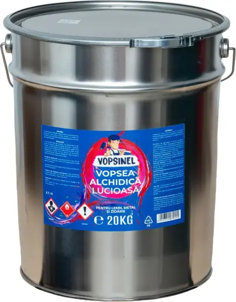 VOPSEA PENTRU METAL ȘI LEMN VOPSINEL™ - 20KG , VERDE RAL 6002