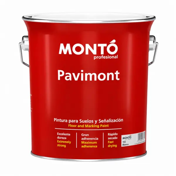 Vopsea pentru Pavaj si Beton, Protectie Hidrofoba, UV si Pete, PAVECOAT - 4L - Rosu
