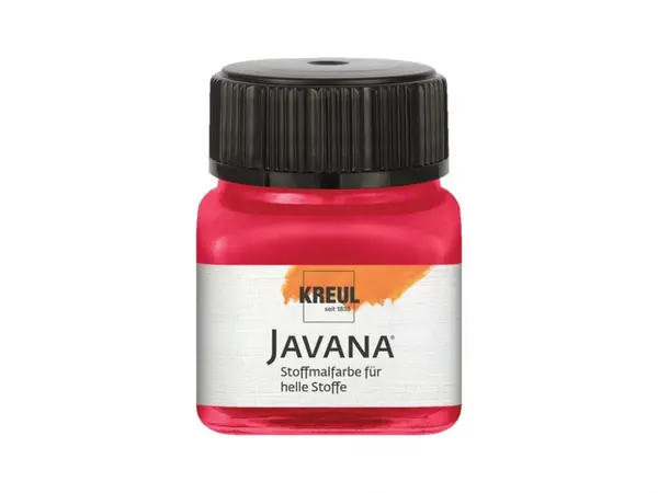 Vopsea pentru textile deschise la culoare Javana, 20 ml