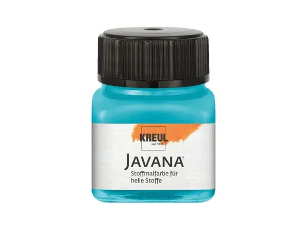 Vopsea pentru textile deschise la culoare Javana, 20 ml