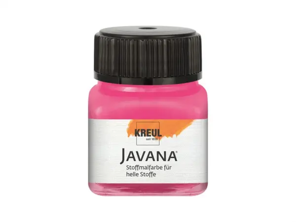 Vopsea pentru textile deschise la culoare Javana, 20 ml