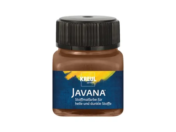 Vopsea pentru textile deschise si inchise la culoare Javana, 20 ml