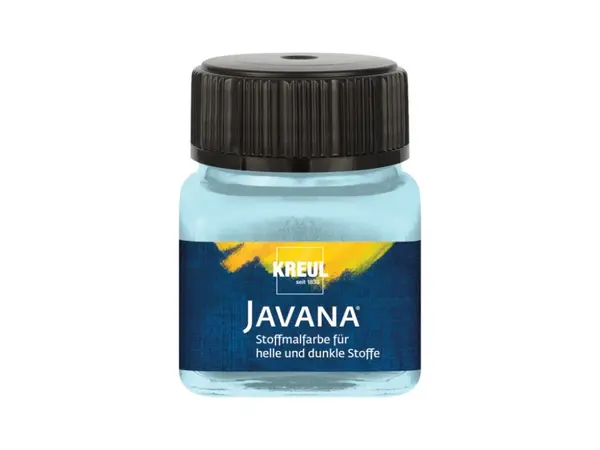 Vopsea pentru textile deschise si inchise la culoare Javana, 20 ml