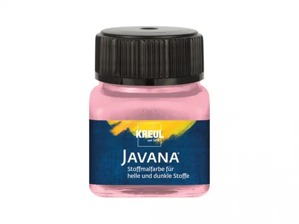 Vopsea pentru textile deschise si inchise la culoare Javana, 20 ml
