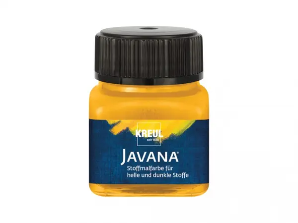Vopsea pentru textile deschise si inchise la culoare Javana, 20 ml