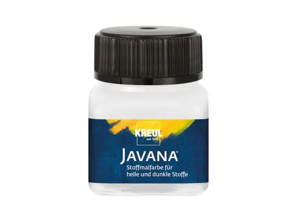 Vopsea pentru textile deschise si inchise la culoare Javana, 20 ml