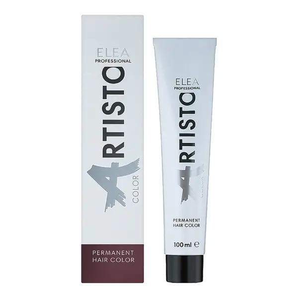 Vopsea permanenta pentru par Elea Professional Artisto Color, 6/22 Castaniu inchis violet intens, 100 ml