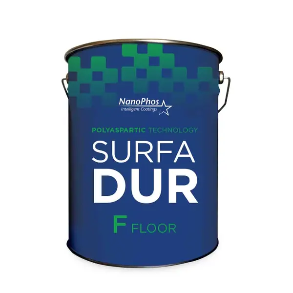 Vopsea poliaspartica autonivelanta cu elastomer poliaspartic, SurfaDurTM F, Nanophos - Transparent - 2OL