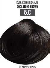 Vopsea Profesionala Cu Amoniac Redus EVOQUE Milk Therapy 100 ml - 5C Cool Light Brown - Cu Tehnologie Lipid Micro Emulsion