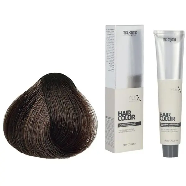 Vopsea Profesionala de Par Maxima, 4.4 Saten cupru, 100 Ml