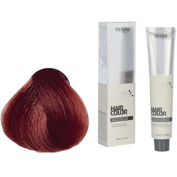 Vopsea Profesionala de Par Maxima, 6.64 Blond Roscat Aramiu Inchis, 100 Ml