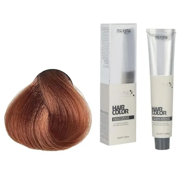Vopsea Profesionala de Par Maxima, 7.44 Blond Aramiu Intens, 100 Ml