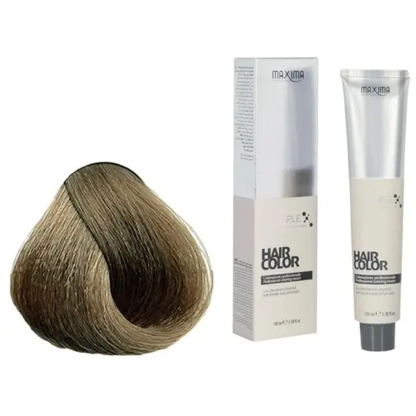 Vopsea Profesionala de Par Maxima, 8.01 Blond deschis Rece, 100 Ml