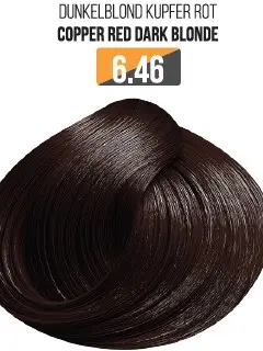 Vopsea Profesionala Fara Amoniac EVOQUE USA, Nuanta 6.46 COPPER RED DARK BLONDE - Cu Ulei de Argan si 12 Aminoacizi, 100 ml - Evoque