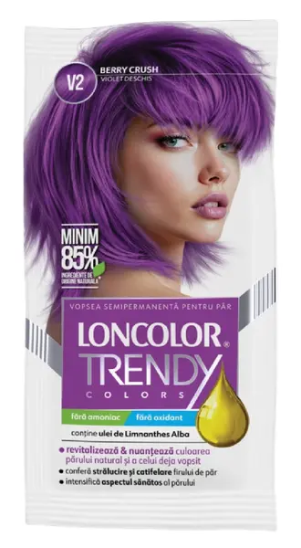 Vopsea semipermanenta Trendy Colors V2, 50ml, Loncolor