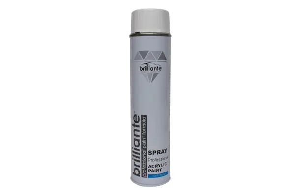 Vopsea Spray Acrilica Alb Clasic Lucios (Ral 9003) 600 Ml Brilliante
