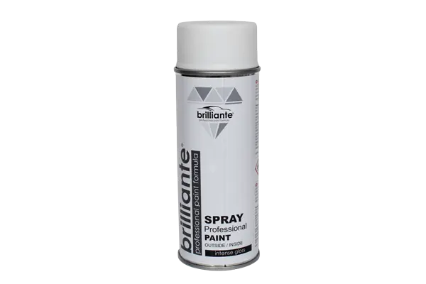 Vopsea spray alb clasic mat RAL 9003 BRILLIANTE 400ml