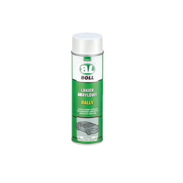 Vopsea spray alb lucios BOLL 500ml