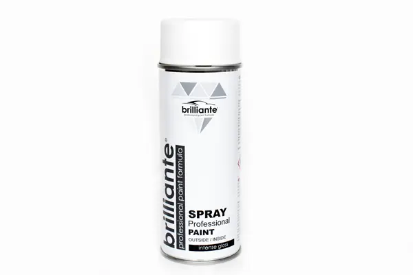 Vopsea spray alb pur mat RAL 9010 BRILLIANTE 400ml