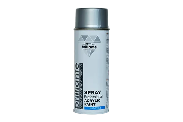 Vopsea spray ALUMINIU WHITE RAL 9006 BRILLIANTE 400 ml