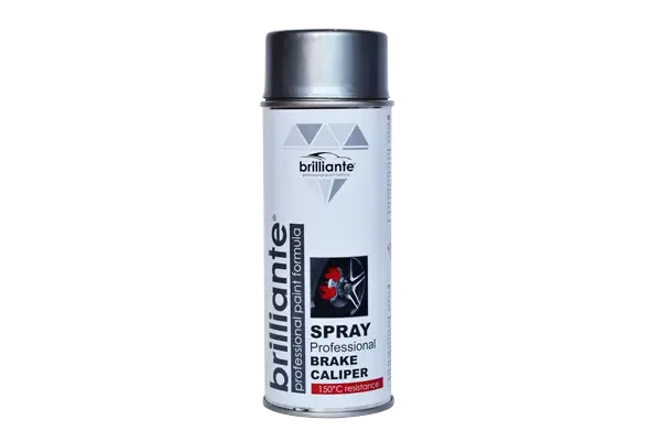 Vopsea spray Argintiu pentru Etriere Frane (RAL 9006) 400ML BRILLIANTE