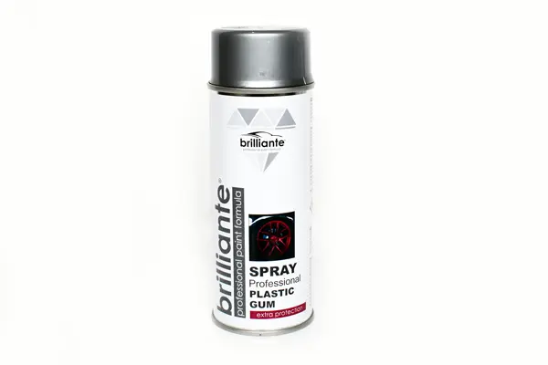 Vopsea spray cauciucata ARGINTIU BRILLIANTE 400ml