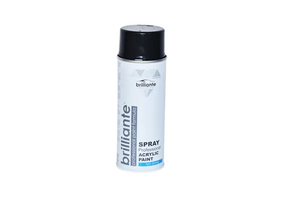 Vopsea spray GRI NEGRU RAL 7021 BRILLIANTE 400 ml