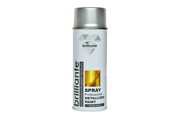 Vopsea spray METALIZATA GRI BRILLIANTE 400 ml