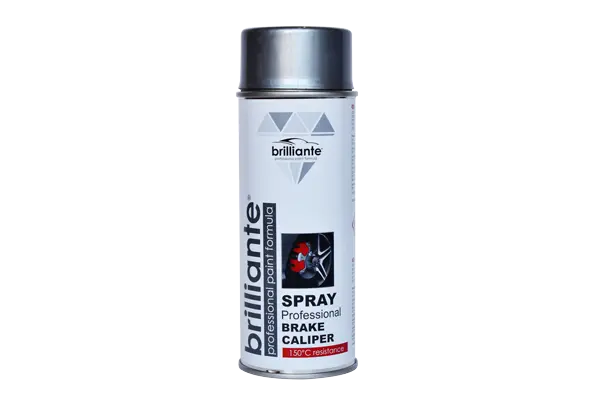 Vopsea spray pentru etriere frane ARGINTIU RAL 9006 BRILLIANTE 400ml