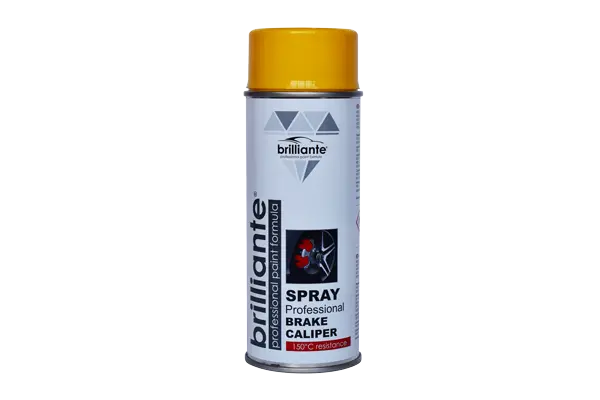 Vopsea spray pentru etriere frane GALBEN RAL 1023 BRILLIANTE 400ml